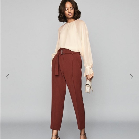 Reiss Creamy Peach Blouse - Picture 1 of 1